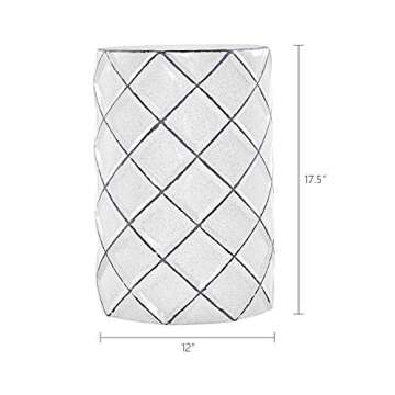 MOTINI Heavy Duty Ceramic Garden Stool for any Space