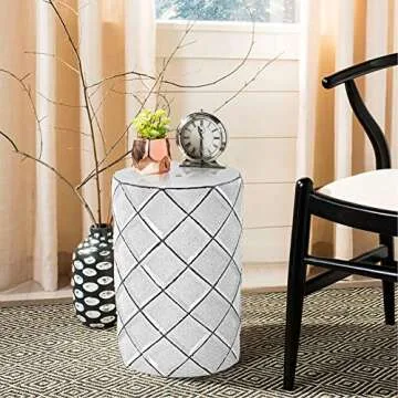 MOTINI Heavy Duty Ceramic Garden Stool for any Space
