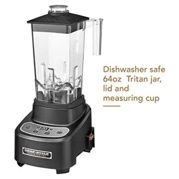 CHEF-BUILT 3.5 HP Commercial Power Blender 64 Ounces