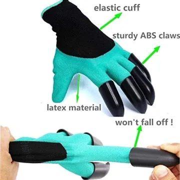 Famoy Claw Gardening Gloves - Durable Garden Gloves with Claws