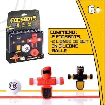 Foosbots 2-Pack Engaging Tabletop Game for Kids