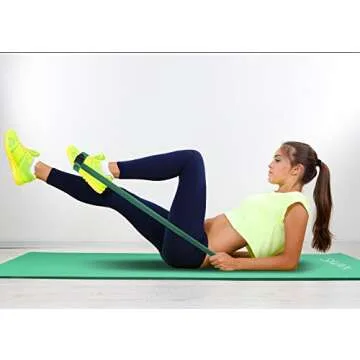 Sivan Health and Fitness Yoga Set 6-Piece- Includes 1/2" Ultra Thick NBR Exercise Mat, 2 Yoga Blocks, 1 Yoga Mat Towel, 1 Yoga Hand Towel and a Yoga Strap (Teal)