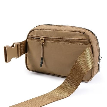 ODODOS Mini Belt Bag Adjustable Strap for Workout Travel