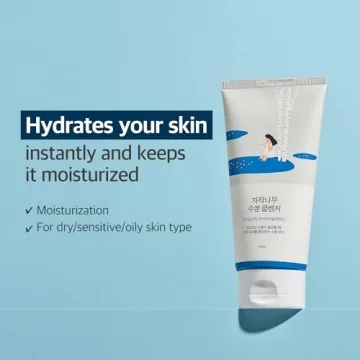 Gentle ROUND LAB Birch Juice Cleanser for Hydrated Skin