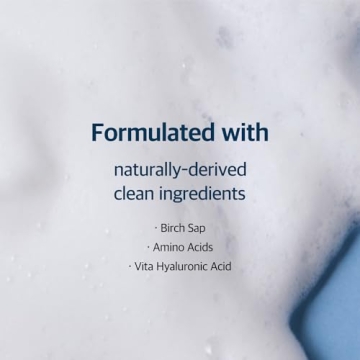 Gentle ROUND LAB Birch Juice Cleanser for Hydrated Skin