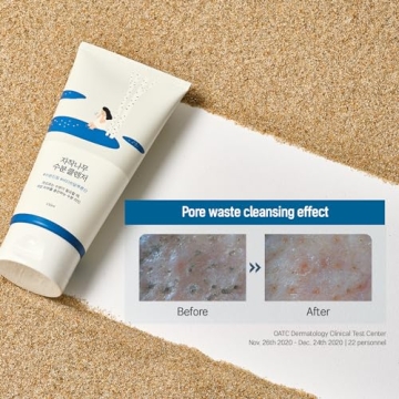 Gentle ROUND LAB Birch Juice Cleanser for Hydrated Skin