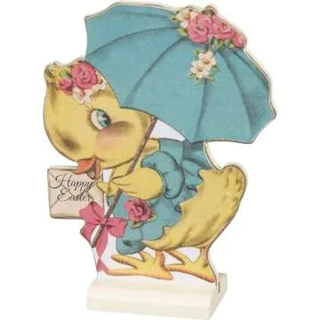 Primitives by Kathy Easter Wooden Cutouts Set of 5