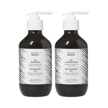 BondiBoost HG Duo Shampoo + Conditioner Bundle [10.14fl oz each] - Improves Appearance for Thinning ...
