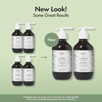 BondiBoost HG Duo Shampoo + Conditioner Bundle [10.14fl oz each] - Improves Appearance for Thinning Hair - Volumizing + Hydrating + Nourishing - Sulfate/Paraben Free, for Women/Men - Australian Made