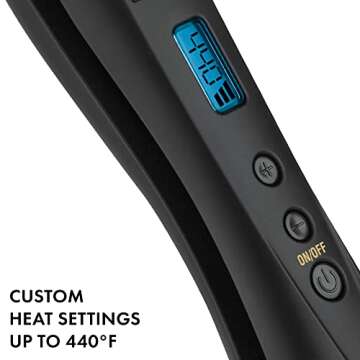 HOT TOOLS Pro Signature Digital Ceramic Flat Iron, 1 Inch