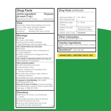 Genexa Kids Allergy Relief, Natural Ingredients & No Dyes