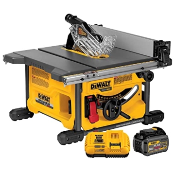 DEWALT FLEXVOLT 60V MAX Table Saw Perfect for Woodworking