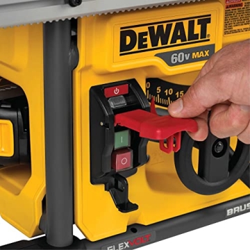 DEWALT FLEXVOLT 60V MAX Table Saw Perfect for Woodworking