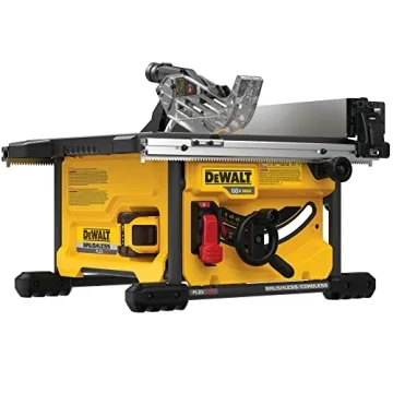 DEWALT FLEXVOLT 60V MAX Table Saw Perfect for Woodworking