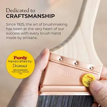 Purdy XL Elasco Flat Sash 3" Paint Brush for Professionals