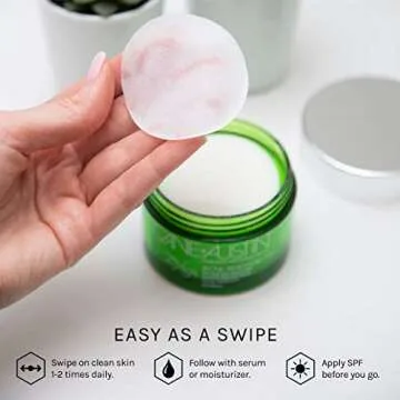 CANE + AUSTIN Miracle Pad Plus, 30% Glycolic Acid Exfoliating Face Peel Pads, Provides Maximum Anti Aging Results While Improving Skin Tone & Texture, 60 pre-medicated pads…