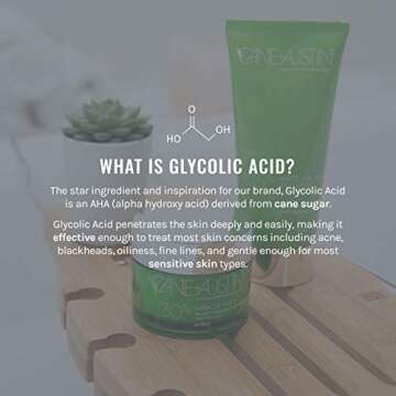 CANE + AUSTIN Miracle Pad Plus, 30% Glycolic Acid Exfoliating Face Peel Pads, Provides Maximum Anti Aging Results While Improving Skin Tone & Texture, 60 pre-medicated pads…