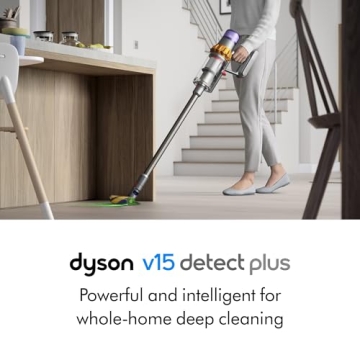 Dyson V15 Detect Plus Cordless Vacuum - Advanced Cleaning Technology