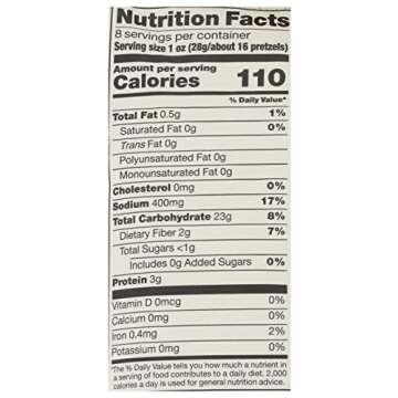 Organic Mini Pretzel Twists by 365 for All Occasions