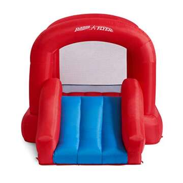 Radio Flyer Backyard Bouncer JR, Bounce House, Inflatable Jumper with Air Blower | Ages 2-8 Years (Amazon Exclusive)