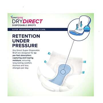 Dry Direct Super Brief - Ultimate Comfort and Absorbency