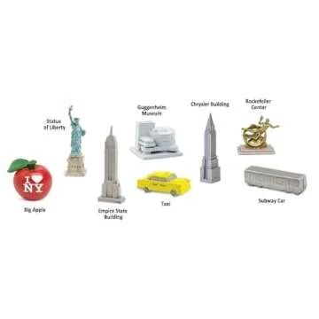 Safari Ltd. NYC Landmarks TOOB - Figurines of Statue of Liberty, Empire State & More - Fun Educational Play Toy for Boys, Girls & Kids Ages 3+
