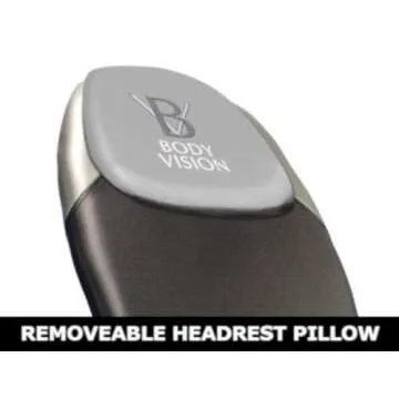 Body Vision IT9550 Deluxe Inversion Table with Adjustable Head Pillow & Lumbar Support Pad, Gray - Heavy Duty up to 250 lbs