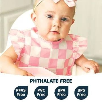 Tiny Twinkle Waterproof Baby Bib - Stylish & Safe Feeding