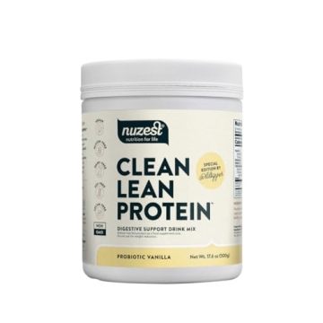 Nuzest Digestive Support Protein – Premium Vegan Pea Protein