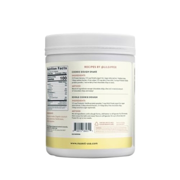 Nuzest Digestive Support Protein – Premium Vegan Pea Protein