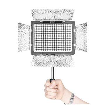 YONGNUO YN300 III YN-300 III LED Video Light Panel Adjustable Color Temperature Bi Color 3200K-5600K Black