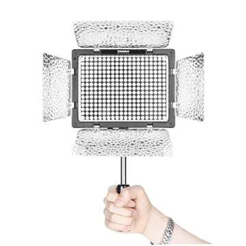 YONGNUO YN300 III YN-300 III LED Video Light Panel Adjustable Color Temperature Bi Color 3200K-5600K Black