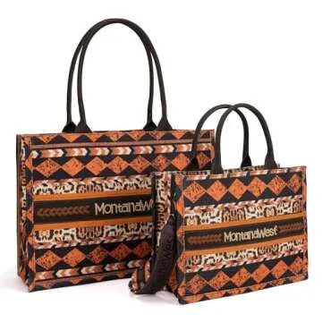 Montana West Western Crossbody Bags for Women Medium Tote Bags Boho Purse for Women Satchel Handbags MW01G-8120SLP