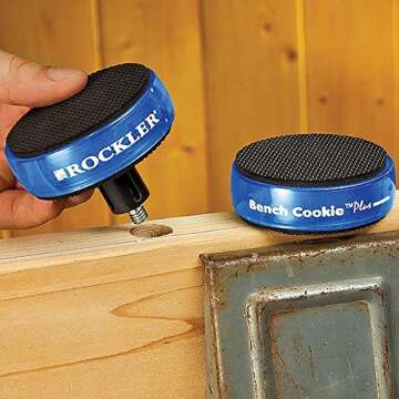 Bench Cookie Plus Work Grippers with Bench Cookie Risers