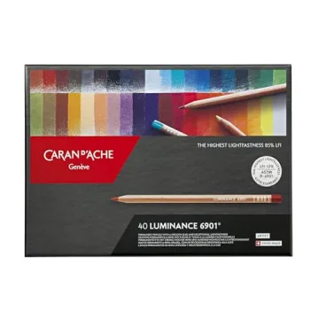 Caran D'ache Luminance Colored Pencils 40 Count Set