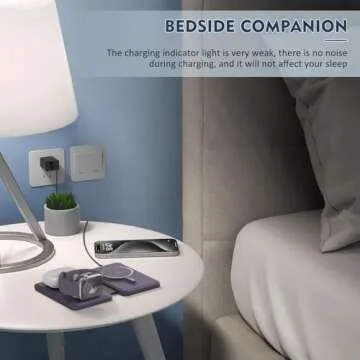 Wireless Charger iPhone - Foldable 3-in-1 Charging Station