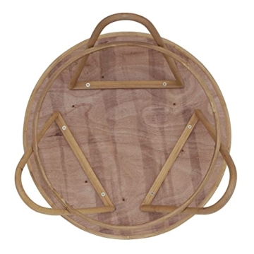 FINECASA Rattan Coffee Table Boho Chic Living Room