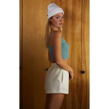 PacSun Playboy Women's Ribbed Cami Top in Sea Foam Green