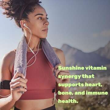 DEAL SUPPLEMENT Vitamin D3 K2 Softgel for Health