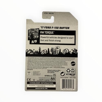 Limited Edition Hot Wheels '17 Ford F-150 Raptor Die-Cast