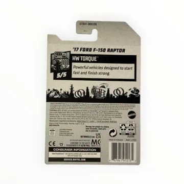 Limited Edition Hot Wheels '17 Ford F-150 Raptor Die-Cast