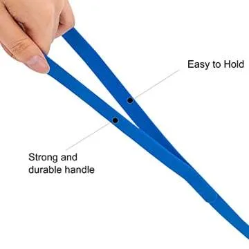 Waterproof Long Leash Durable Dog Recall Training Lead Great for Outdoor Hiking, Training, Yard, Beach and Swimming (Blue, 30ft)