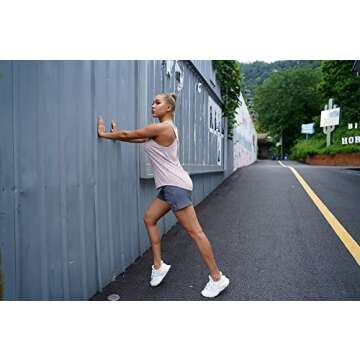 icyzone Women's Workout Tank Top for Yoga and Gym