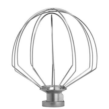 Cuisinart Stand Mixer, 12 Speed, 5.5 Quart Stainless Steel Bowl, Chef’s Whisk, Mixing Paddle, Dough Hook, Splash Guard w/ Pour Spout, White Linen, SM-50, Manual