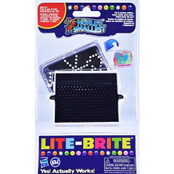 Explore World's Smallest Lite Brite - Fun for All Ages