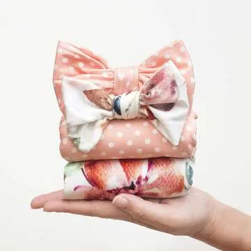 Swaddle & Headband Set for Baby Girls - Photography