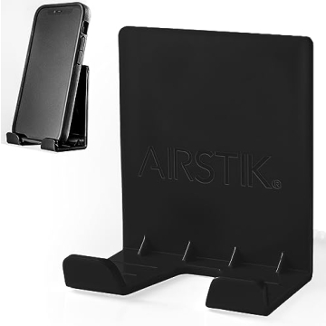 AIRSTIK Cradle Glass Mount Phone Holder for Hands-Free Viewing