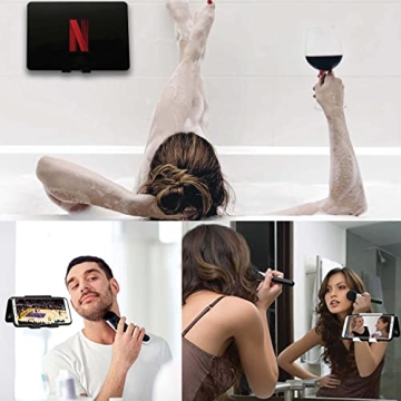 Airstik Phone Holder Ideal for Kitchen Shower Office Use