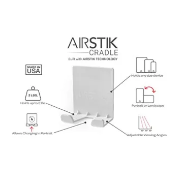 Airstik Phone Holder Ideal for Kitchen Shower Office Use