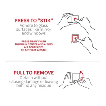 Airstik Phone Holder Ideal for Kitchen Shower Office Use